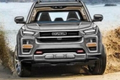 全新一代哈弗H9渲染图曝光 更换更硬派造型