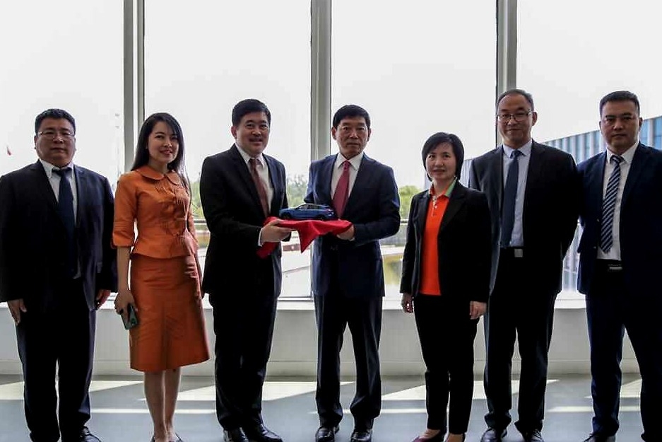 泰国驻华大使阿塔育·习萨目一行访问长城汽车