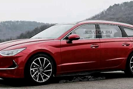 索纳塔旅行版曝光，真能国产引入，估计大众蔚揽要卖不动了