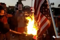 美民众火烧警局，数千士兵入城，特朗普警告：可以直接开火射击