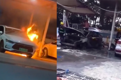 突发！比亚迪秦Pro电动车深圳自燃，烧的只剩框架