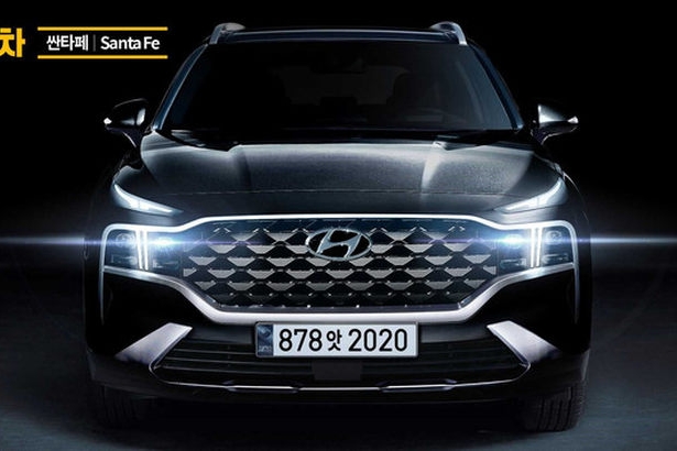 新款现代胜达渲染图发布 或9月欧洲首发 增插电混动版车型