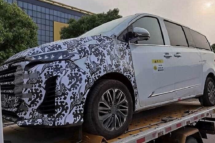 氢燃料电池 续航550公里 上汽MAXUS EUNIQ 7谍照曝光