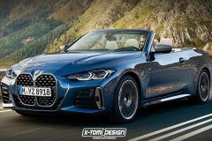 全新宝马M4和4系敞篷假想图曝光 有望9月发布