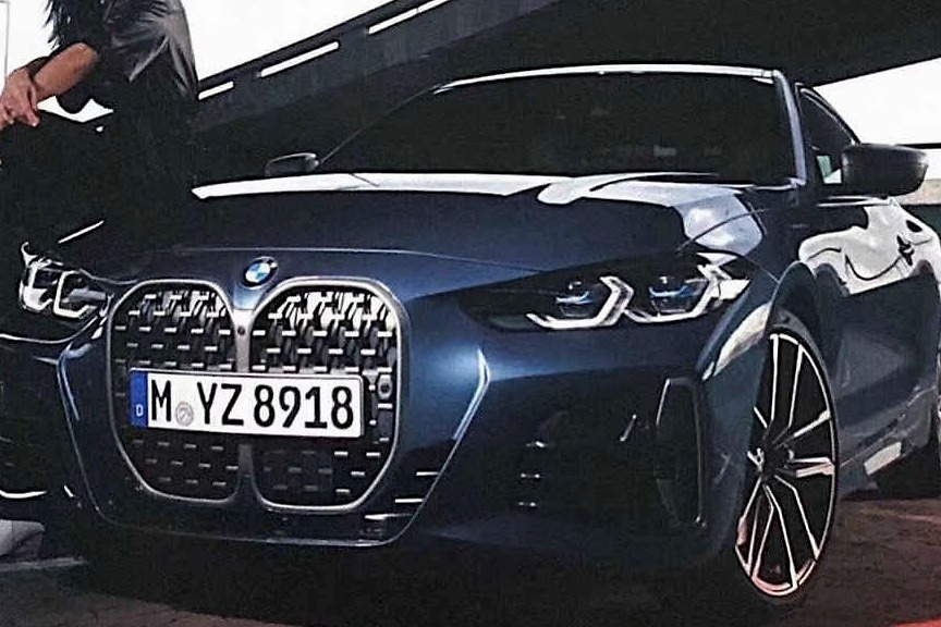 前脸“巨肾”你受得了吗？全新宝马4系官图泄露