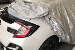 东风本田全新一代思域两厢版实车曝光 中置排气更运动 或7月16日上市