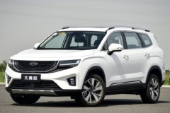 吉利豪越预售10.88万起 中型SUV/搭两款发动机