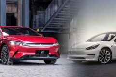 汉EV与特斯拉Model 3的遭遇战，谁更受中国消费者喜爱