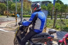 雅马哈第六代运动小踏板劲战125谍照曝光，还会是高颜值车型嘛？