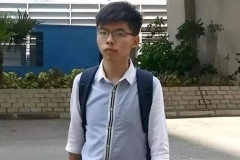 黄之锋不惜做洋奴卖国，闯大祸，人民日报怒斥，语气之狠前所未有