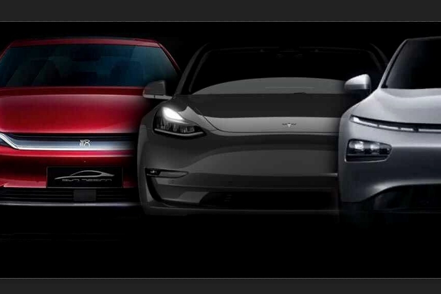 小鹏P7、比亚迪汉、Model 3横评，谁是纯电家轿之王？