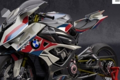 带涡轮增压的混动版宝马M1000RR超跑网图发布