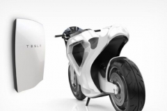 特斯拉概念摩托车计划正式亮相，“油箱”上装了一块大屏幕
