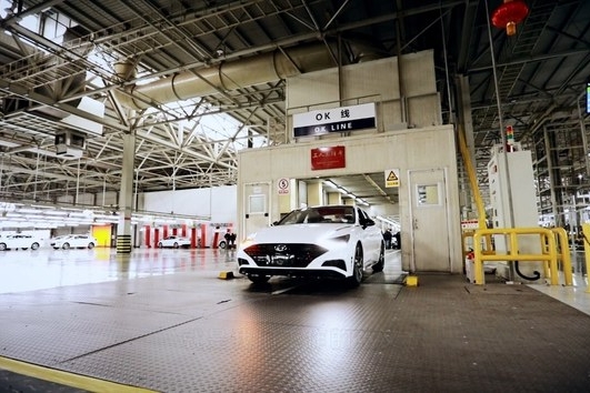 北京现代第十代索纳塔下线 6月20日预售