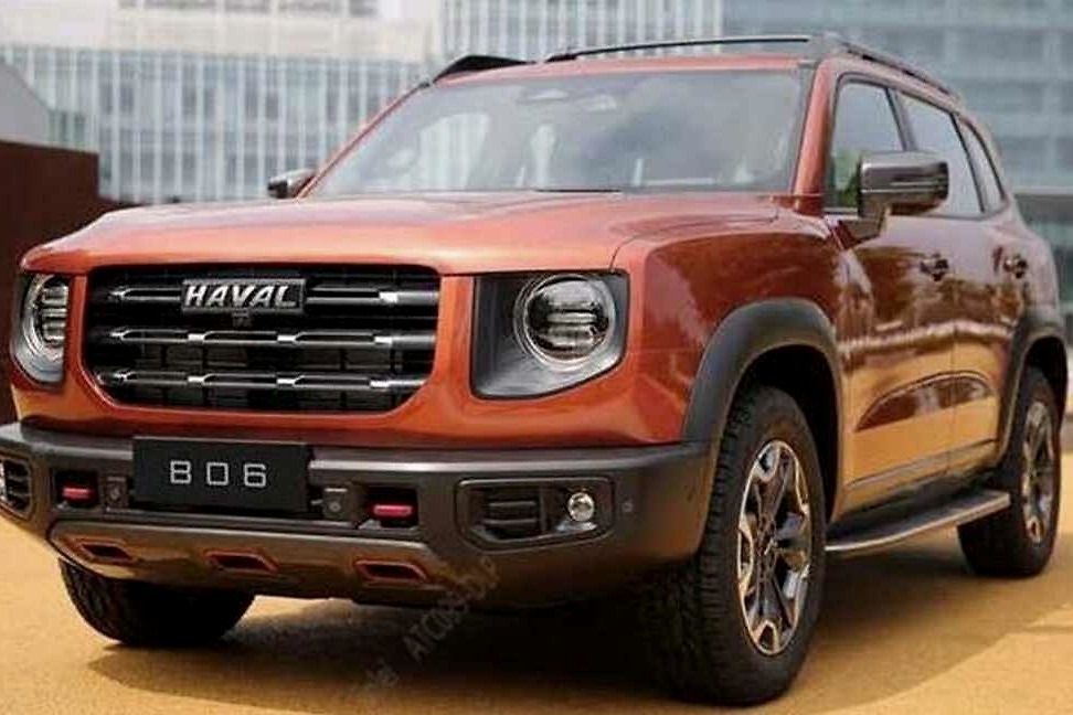 哈弗全新SUV大狗实车曝光！跟车名一样霸气