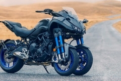 外媒爆雅马哈的三轮版T-max，设计专利图同曝光