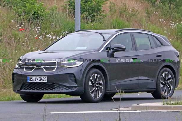 大众ID.4最新谍照 与ID.初见高度相似