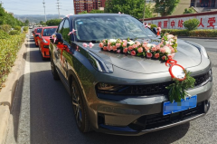 领克占领婚庆市场，造型拉风，排成一队比豪华车有面子！