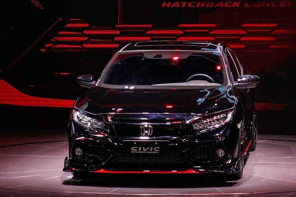 东风Honda CIVIC Hatchback概念车惊艳亮相，尽显燃擎本色!