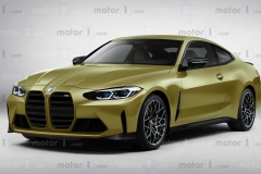 2021款宝马M4最新渲染图曝光 或9月亮相