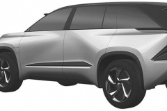 未来或将国产 丰田纯电动概念车国内专利图曝光