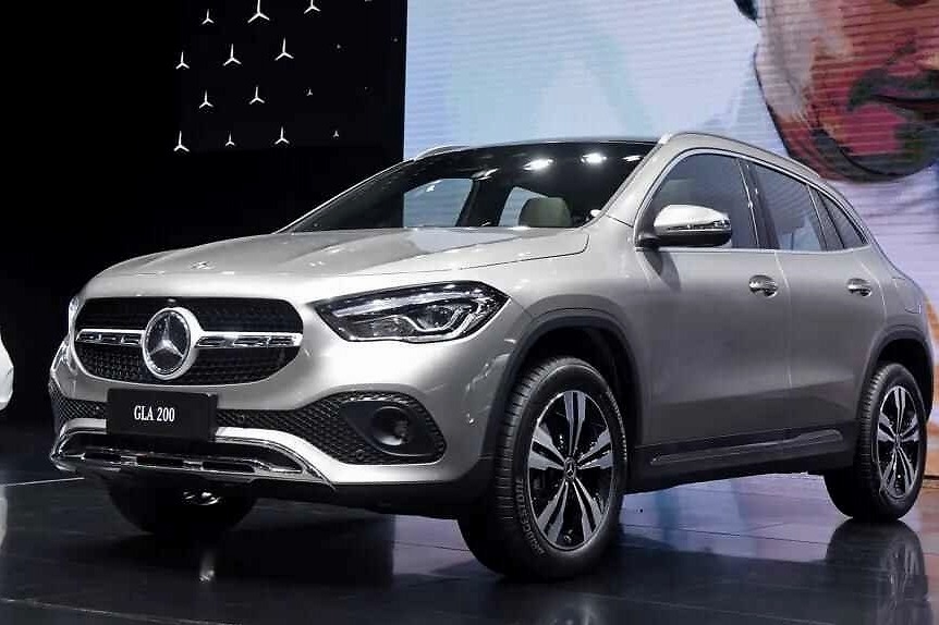 外观更秀气，预计将成女孩子新宠，全新奔驰GLA车展亮相