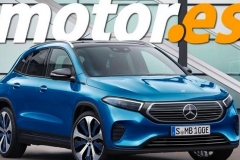 奔驰全新EQA预告图曝光 预计2021年上市/续航400km