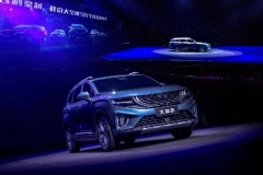 A级SUV的价格买“吉利汉兰达”，大大大空间的豪越上市