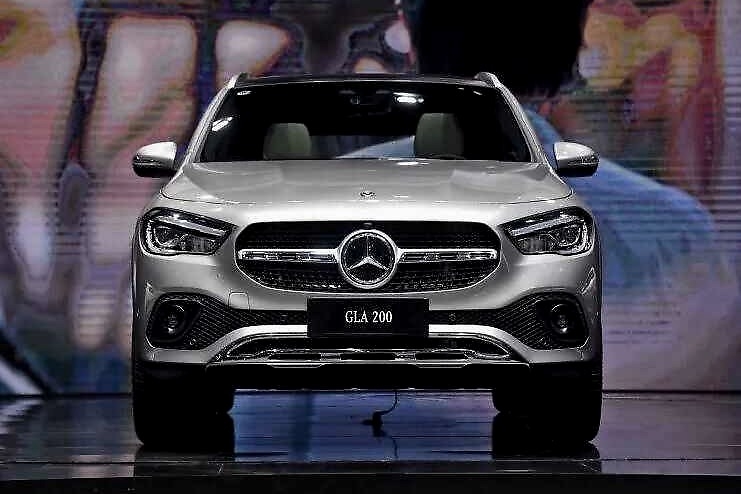 不只是可爱，全新奔驰GLA亮相车展，有男人味了