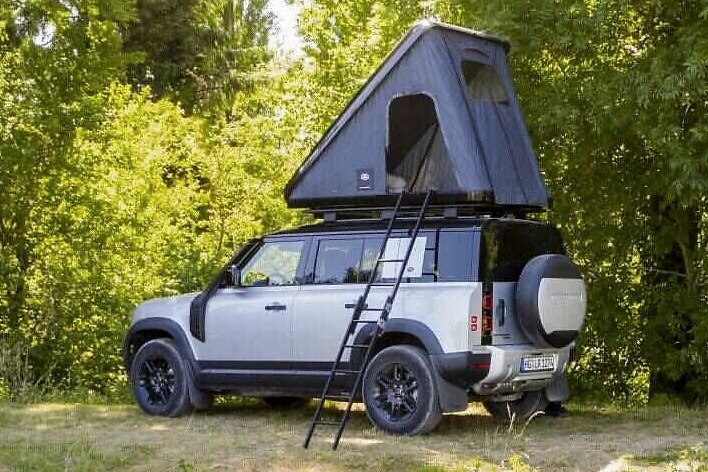 造物·新鲜事丨路虎推出卫士110车顶帐篷