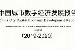 2019-2020中国城市数字经济发展报告