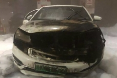 疑似吉利电动车在杭州起火，前一天力帆刚烧过