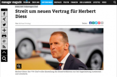 迪斯卸任大众汽车品牌CEO 2025战略或受影响