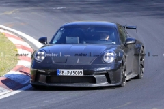 曝全新保时捷911 GT3最新谍照  功率或超550马力
