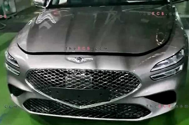 大嘴式前脸设计，车尾像奥迪性能版，对标BBA，捷尼赛思G70曝光