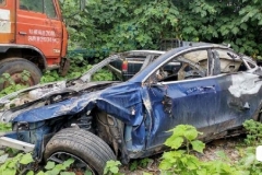 Model 3失控狂飙8公里翻车爆炸，这样的特斯拉你还敢买吗？