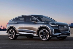 奥迪Q4 Sportback e-tron概念车发布 续航450km