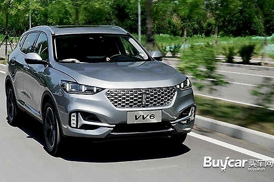 谈完豪华讲智能 试驾2021款VV6四驱智驭＋