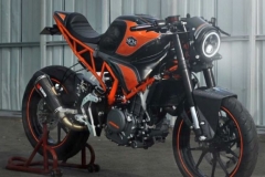 KTM RC250改装Cafe复古跑车，这次是真的改残了？