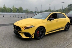 2020成都车展探馆：全新奔驰AMG A 45实车，搭地表最强2.0T