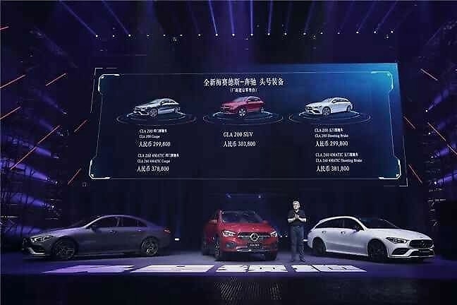 奔驰带来新生代“三剑客” 全新GLA /CLA/CLA猎跑29.98万起售