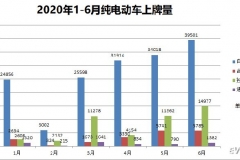 6月BEV上牌量：国产特斯拉单月交付逼近1.5万台 超第2-4名总和