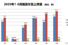 6月PHEV上牌量分析：大众宝马分列冠亚军 理想跌至第五名