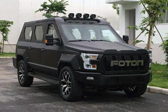 北汽打造的又一“硬汉”SUV，防弹玻璃加持，前脸酷似猛禽