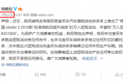 崔东树为特斯拉发声：电商平台转售是不合适的