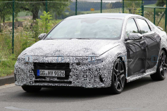 2022款现代伊兰特N路试谍照曝光 或于明年登陆北美市场