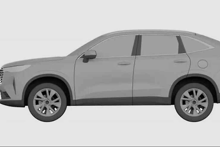 哈弗H6轿跑版曝光！大溜背+旋钮换挡，或将更名为H6X！