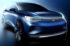 大众公布ID.4纯电SUV预告图 10月就国产