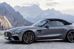 全新奔驰SL渲染图曝光 或2021年上市