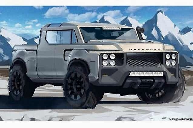 路虎卫士皮卡传言刚出，牧马人、悍马、F150就已经开始颤抖了